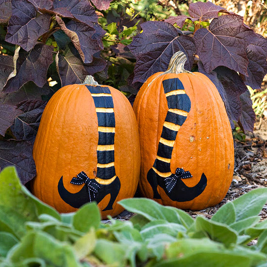 Easy Painted Pumpkins : 2013 Halloween Decorations Ideas
