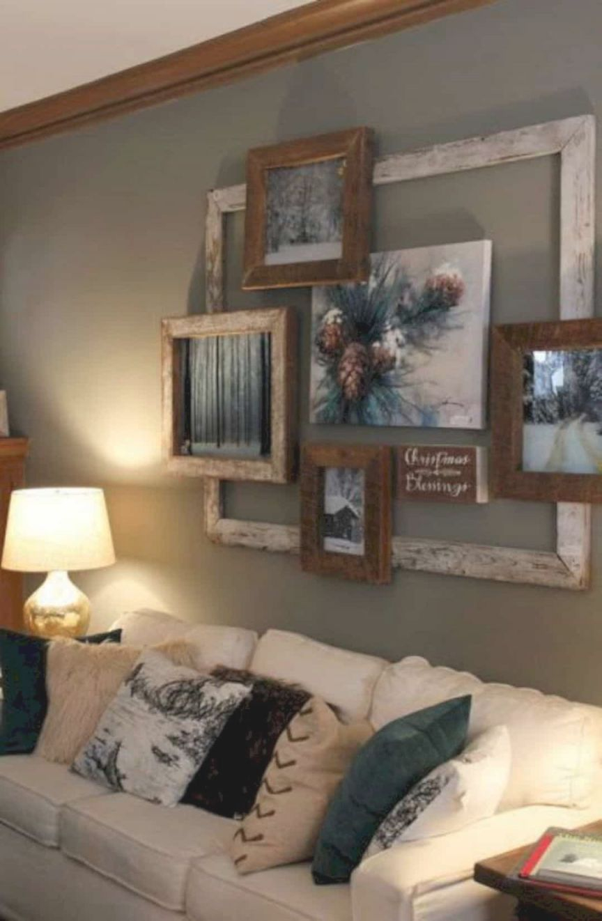 17 Diy Rustic Home Decor Ideas For Living Room | Futurist with Wall