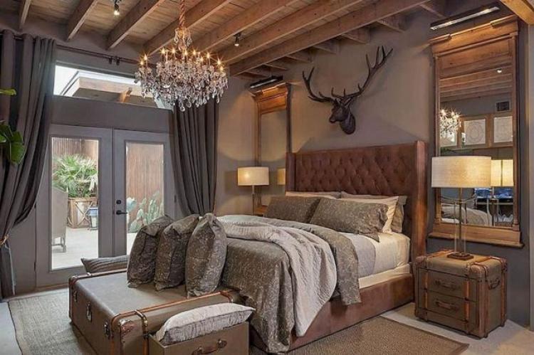 35 Farmhouse Rustic Master Bedroom Ideas