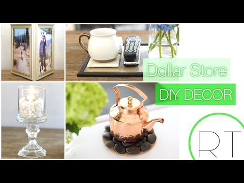 DIY Dollar Store Decor - YouTube
