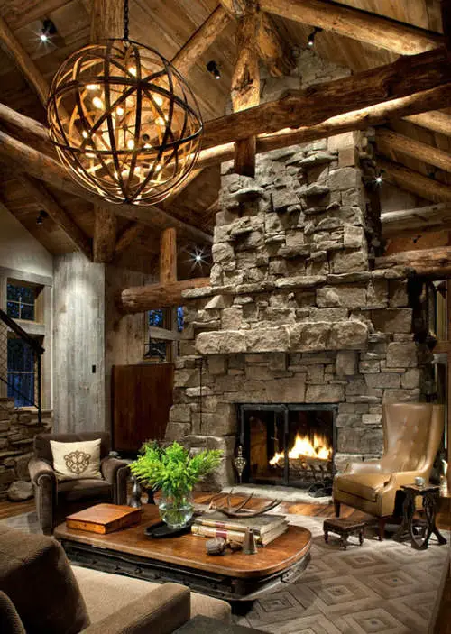 40 Awesome Rustic Living Room Decorating Ideas - Decoholic