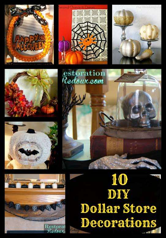 10 DIY Dollar Store Halloween Decorations