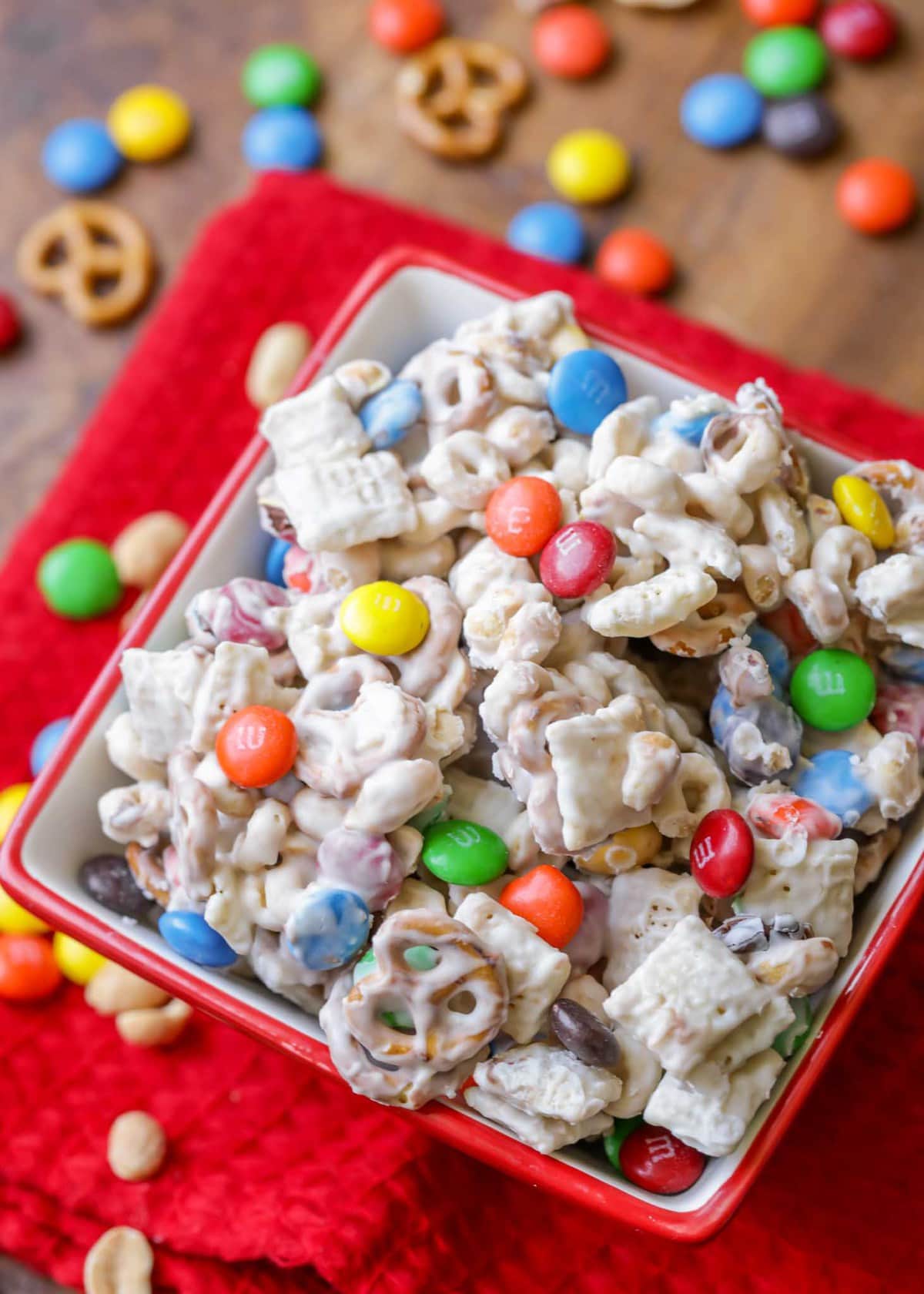easiest way to make perfect texas holiday trash mix chex