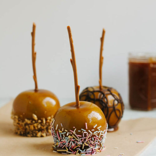 how to cook delicious vegan caramel apples
