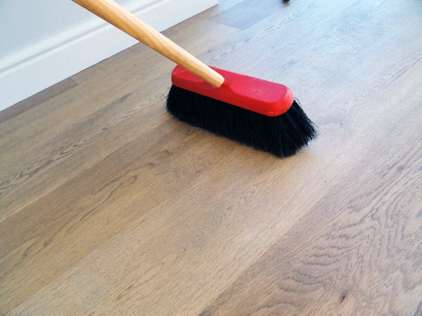 What is the best way to clean my hardwood floor