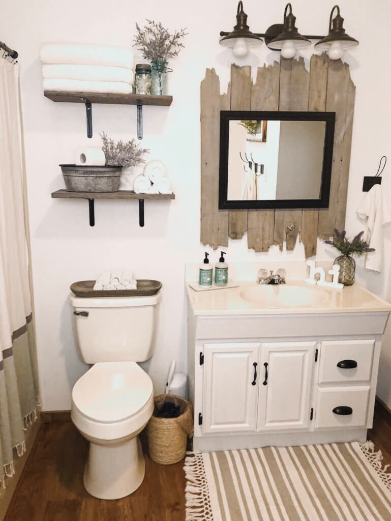 50+ Best Rustic Bathroom Design and Decor Ideas for 2020