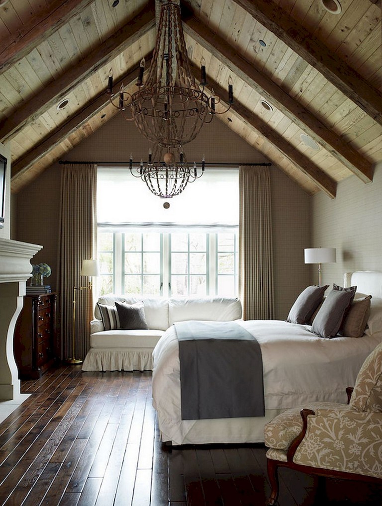 35+ Incredible Rustic Farmhouse Master Bedroom Design & Decor Ideas