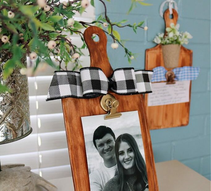 DIY Picture Hanger from Dollar Store Cutting Boards 683x1024 1