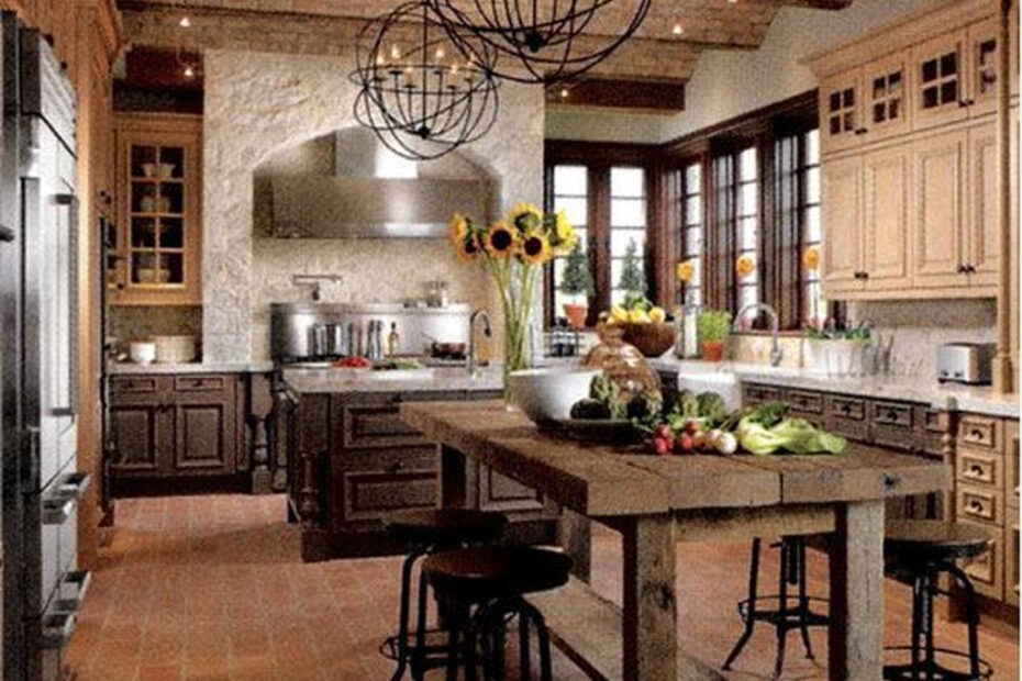 extraordinary county rustic kitchen ideas for inspiration14