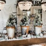 rustic christmas dining room decor by Liz Marie 0005