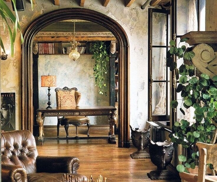 rustic medieval interior design